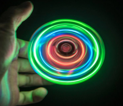RGB,LED指尖陀螺仪单片机方案产品图